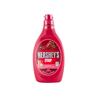 ✨  สุดว๊าว  ✨ เฮอร์ชี่ส์ ไซรัป สตรอว์เบอร์รี 650 กรัม  HERSHEYS Strawberry Syrup 623 g