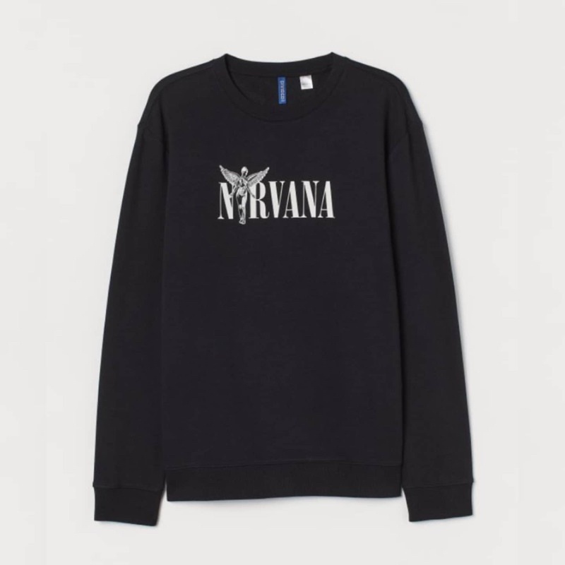 H&M NIRVANA CREWNECK
