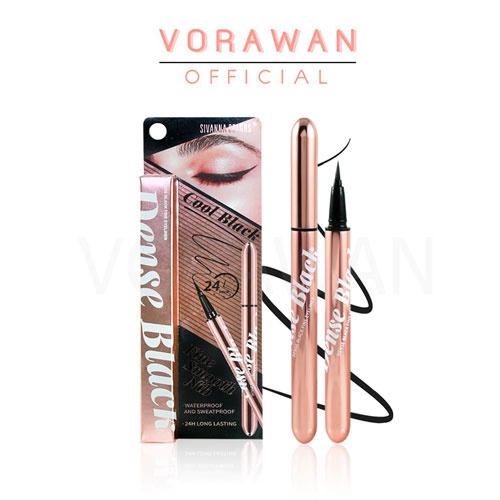 SIVANNA - Colors Dense Black Fine Eyeliner