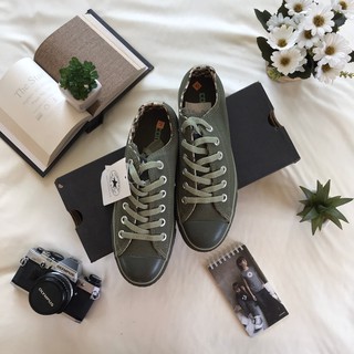 รองเท้า Converse Olive Green Unisex ของแท้ 100% (บ)