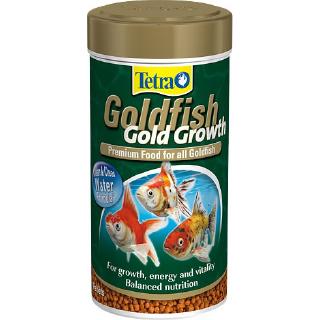 Tetra Goldfish Gold Growth อาหารปลาทองโปรตีนสูง  (250ml./113g.)
