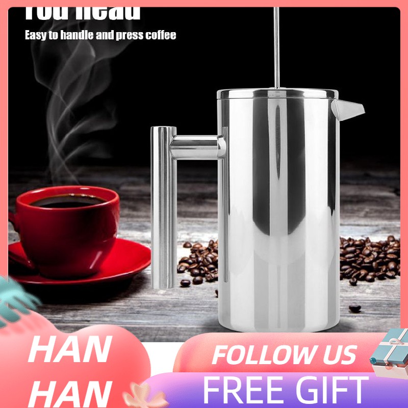  ready stock double walled stainless steel insulation design coffee