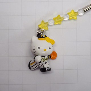 Hello Kitty Sanrio Hanshin Tigers Strap