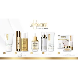 Smooth E Gold Perfect Eye Solution 15ML. เซรั่มบำรุงผิวรอบดวงตา ลดเลือนริ้วรอยและความหมองคล้ำ ผิวกระจ่างใส สมูทอี