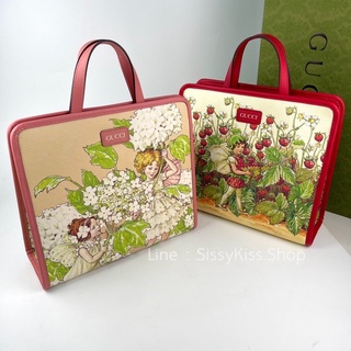 New Gucci Tote Bag คอลใหม่ล่าสุด  มีลายทั้งใบน่ารักมาก