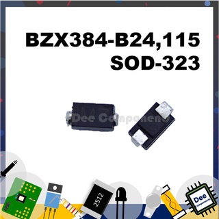 BZX384 Diodes &amp; Rectifiers SOD-323 24 V -65°C TO 150°C BZX384-B24,115  NXP 3-1-22