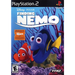 แผ่นเกมps2 Finding Nemo ps2 แผ่นไรท์ เพทู แผ่นplay2 เกมปลานีโม่ เกมการ์ตูน nemo ps2