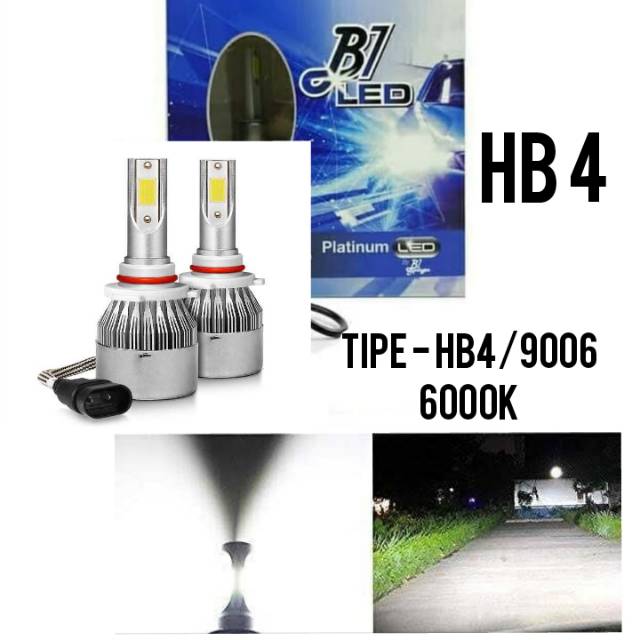 หลอดไฟ hid led hb4 9006
