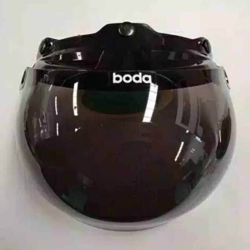 กระจกหมวกกันน็อค Bogo นูนย้อนยุค (ยี่ห้อ boda)