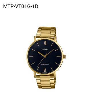 Casio แท้ 💯% รุ่น MTP-VT01G-1BUDF นาฬิกาผู้ชายสายสีทอง