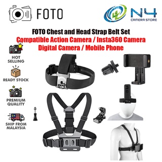 สายรัดหน้าอก สายรัดหน้าอก สําหรับโทรศัพท์มือถือ GoPro Hero10 Akaso Action ST-140