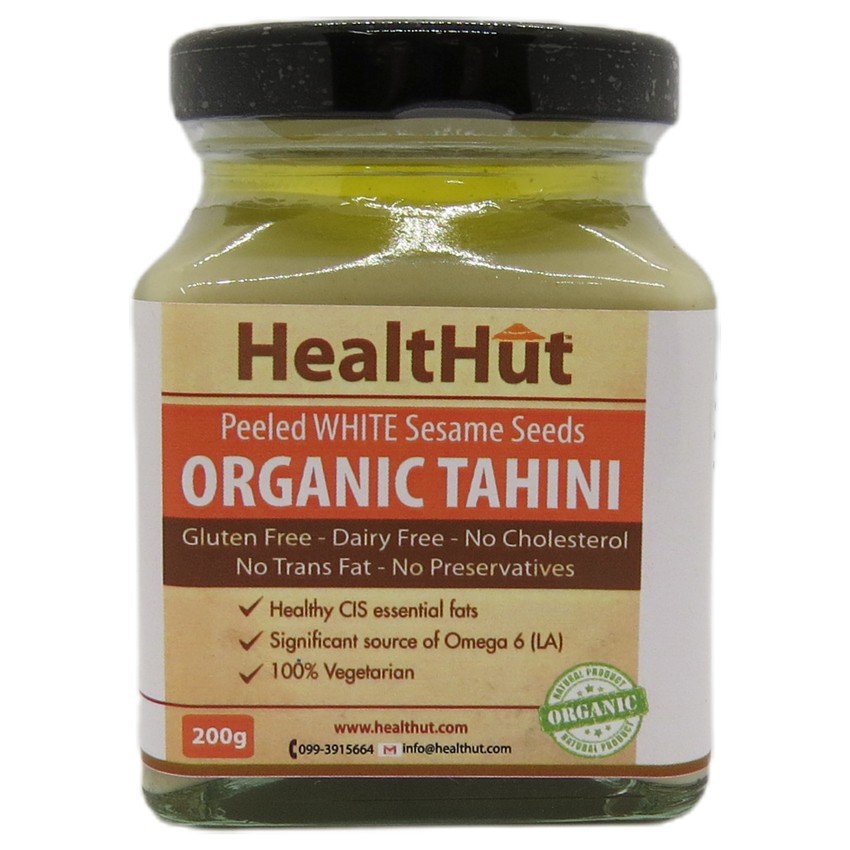เนยงาขาวออแกนิค​ (ทาฮินี) Peeled White organic (Tahini)(คีโตเฟรนด์ลี่) 200g