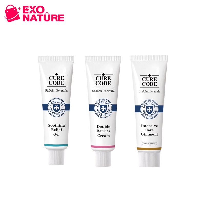 พร้อมส่ง • ของแท้  🧸✨ CureCode Soothing Relief Gel 80ml / Double Barrier Cream 80ml/ Intensive Care 