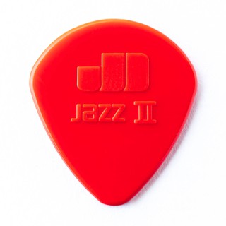 ปิ๊กDunlop รุ่น Jazz II Nylon/ round หนา 1.18 สีแดง