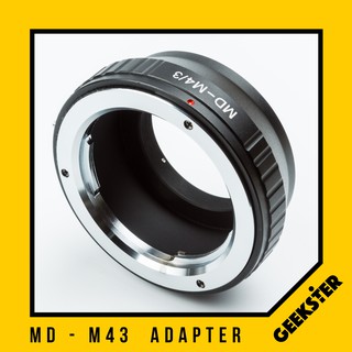 เมาท์แปลง MD-M43 ( Minolta MD - Olympus / Lumix M43 Adapter / MD โอลิมปัส Lens Adapter )