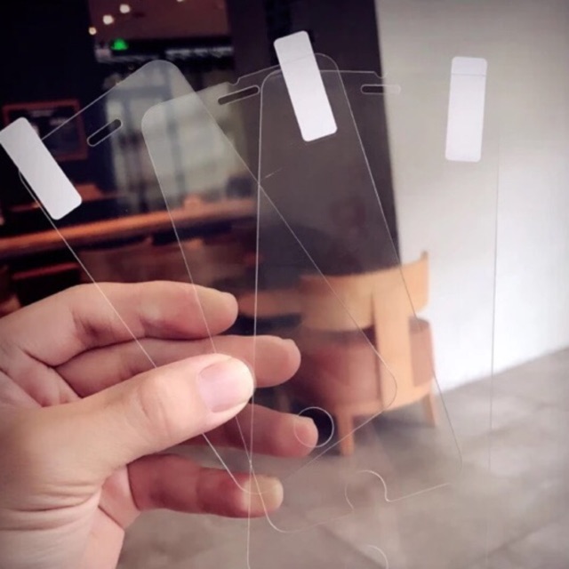 ฟิล์มกระจกใส สำหรับไอโฟน 4 4s 5 5s SE SE2 X XR 11PROMAX 12 12PROMAX 13 13PRO 13PROMAX 14 14PLUS 14PR