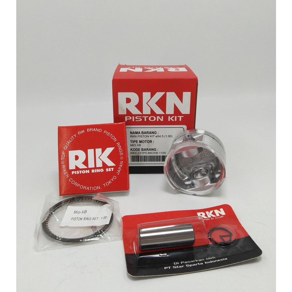 ชุดลูกสูบมอเตอร์ MIO XB SIZE 0.50/54 1.00/54.5 1.50/55 2.00 2.50 STD