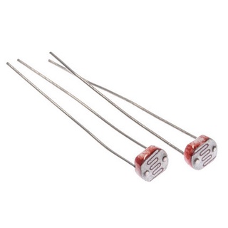 เซนเซอร์วัดแสง Photoresistor photoelectric switching elements 5MM (1 ชิ้น)