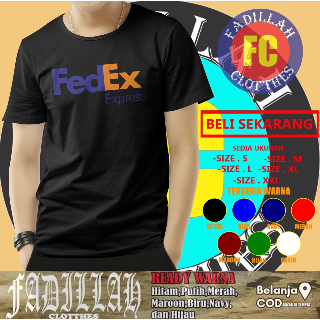 เสื้อผ้าบริษัท FedEx Express Logo V2