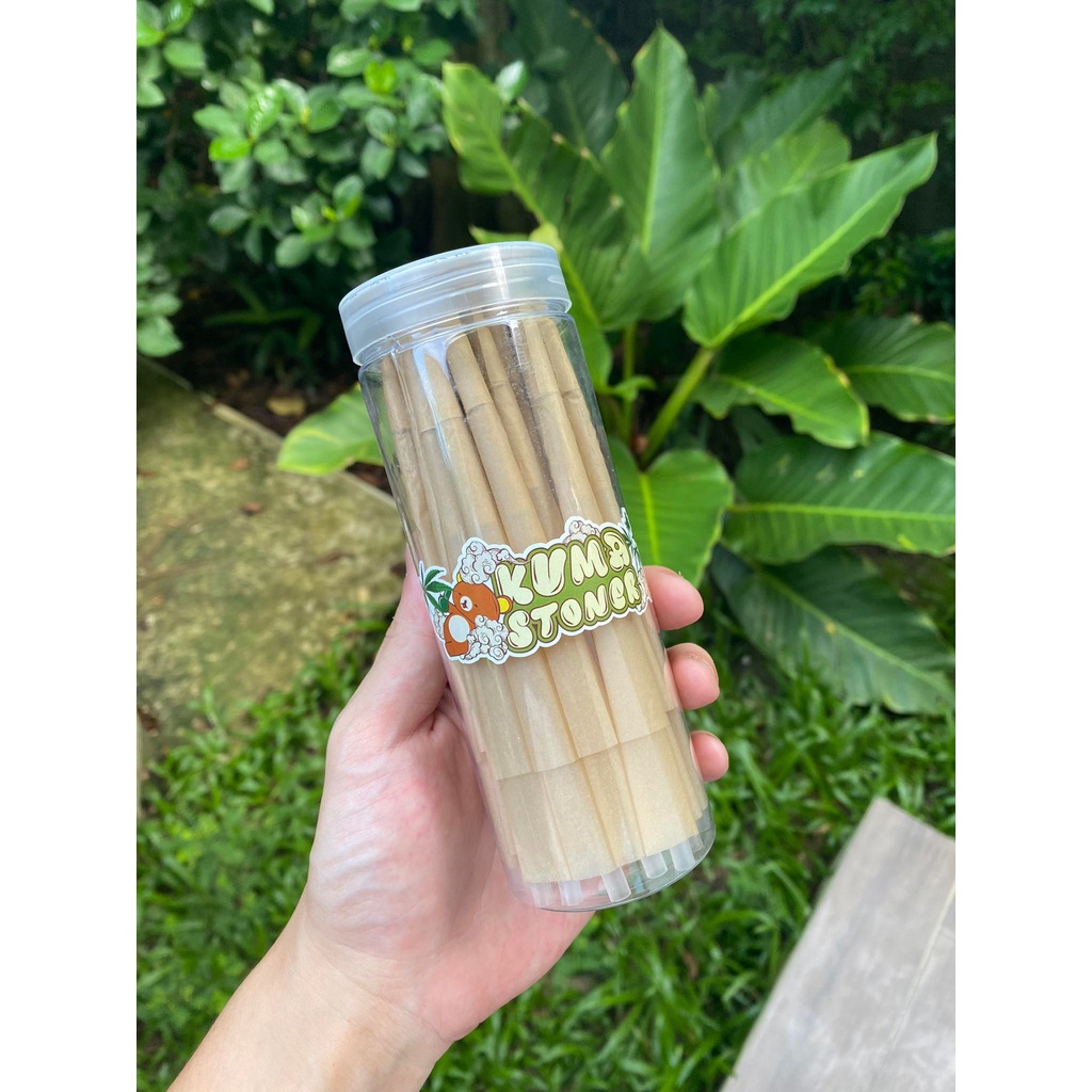 กระดาษโรลเปล่า พันสำเร็จ เปล่าๆ ( ใช้กระดาษ RAW แท้ ! ) Nat Pre Rolled Cone King Size สำเร็จรูป พร้อ