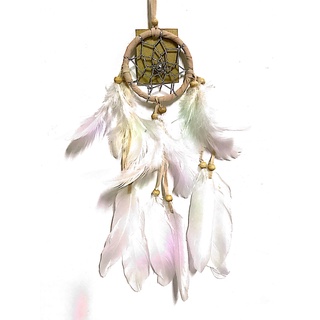 Dream catcher size 6 cm. (เครื่องรางดักความฝัน) DC625