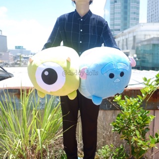 หมอนข้าง Mike ไมค์ &amp; Sulley ซัลลี่ Tsum Tsum ซูมซูม นุ่มนิ่ม 20นิ้ว