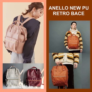 Anello แท้ 100% 💯💯💯new pu RETRO BACE BACKPACK มีป้ายกันปลอม