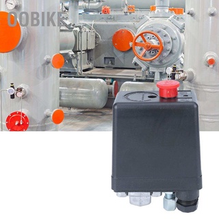 OObike Air Compressor Pressure Switch Control Valve Single Hole 0.5-1.2MPa (72.5~175psi) 220V G1/4"