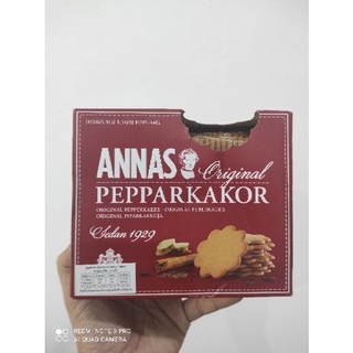 Annas Ginger Thins Original 300g แอนนาส จินเจอร์ ทินส์ ออริจินัล 300 กรัม