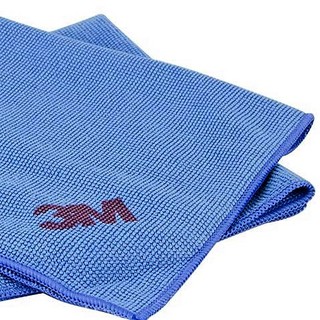 3M Scotch-Brite Microfiber Cloth ผ้าใยไมโครไฟเบอร์ 36 x 36 cm สีฟ้า 10 ผืน