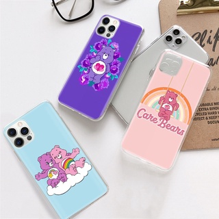 เคสโทรศัพท์มือถือแบบนิ่ม ใส ลาย Care Bears DV-40 สําหรับ OPPO Find x5 pro A17k A77S A78 Reno 8t 8