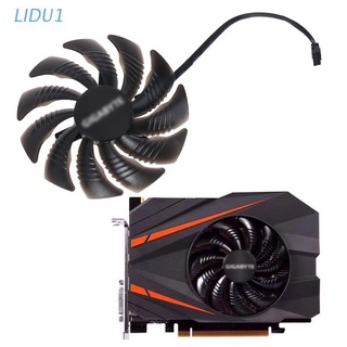 Lidu1 พัดลมระบายความร้อน 4Pin Pld09210S12Hh T129215Su Gtx1060/1080/1070 Gpu สําหรับ Gigabyte Gtx1080 Mini Itx