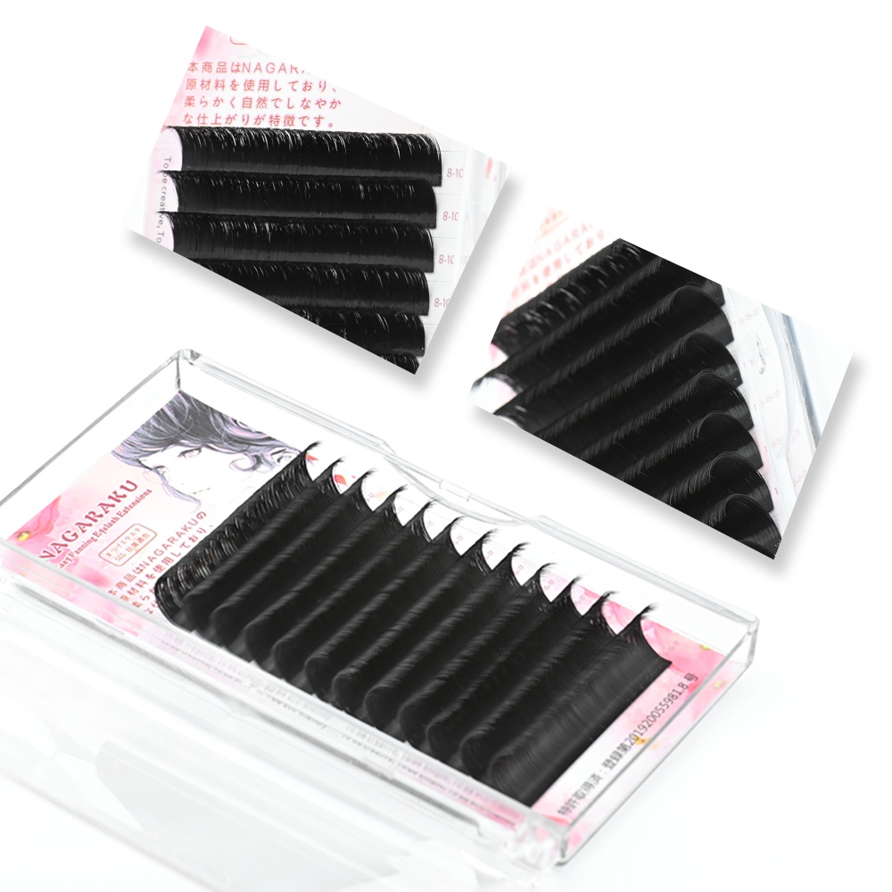 NAGARAKU Bloom เอฟเฟกต์วอลลุ่มขนตาปลอม Easy Operate - รูปที่ 2