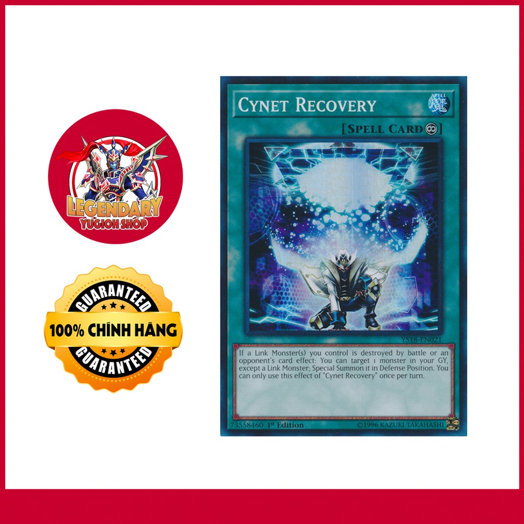 [EN]-- การ์ด Yugioh ของแท้] การ์ดการกู้คืน Cynet