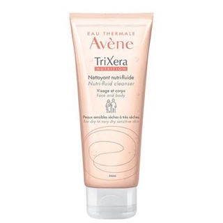 Avene TriXera Nutrition Nutri-fluid Cleanser 100 ml.