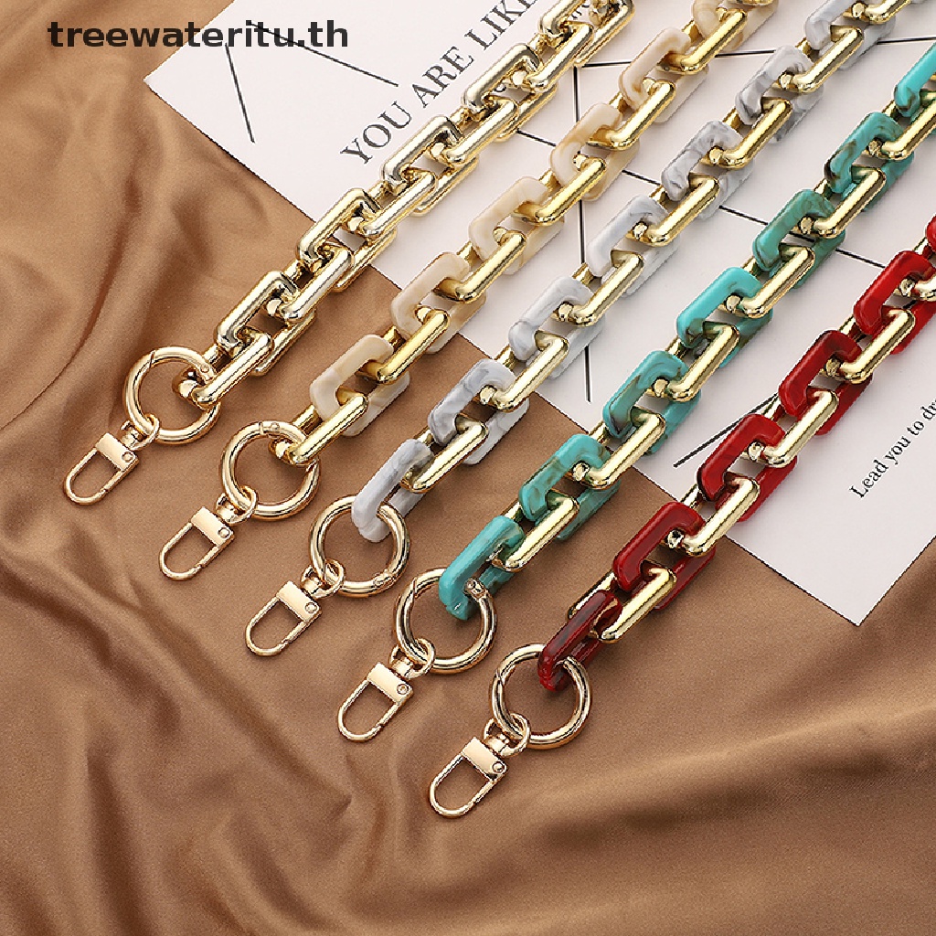 treewateritu Bag Chain Bag Strap Removable Bag Accessories Colourful ...