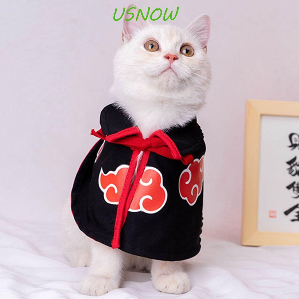 USNOW Pet Clothes Party Cute Plush Dog Cosplay Costume Dress Cape COS Costume For Teddy Bear Small Dog Small Dog Cat Cloak