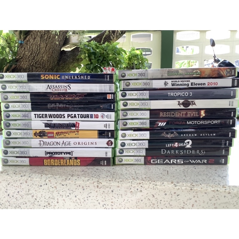 แผ่นเกมส์ xbox 360 มือสอง ส่งไว ไม่รับประกันของแท้ ไม่มั่นใจผ่านได้ค่ะ