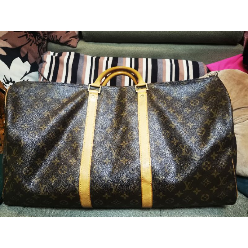 กระเป๋าเดินทาง​ LOUIS​vuitton​LV​Keepall​ 50​ มือสอง