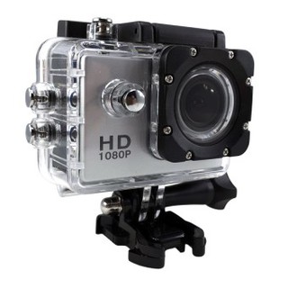 Ck Mobile Sport Action Camera 2.0" LCD Full HD 1080P No WiFi(สีเงิน)