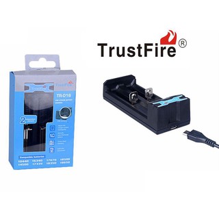 แท่นชาร์จแบต TrustFire TR-016 Universal Rechargeable 3.7V Lithium Batteries Charger