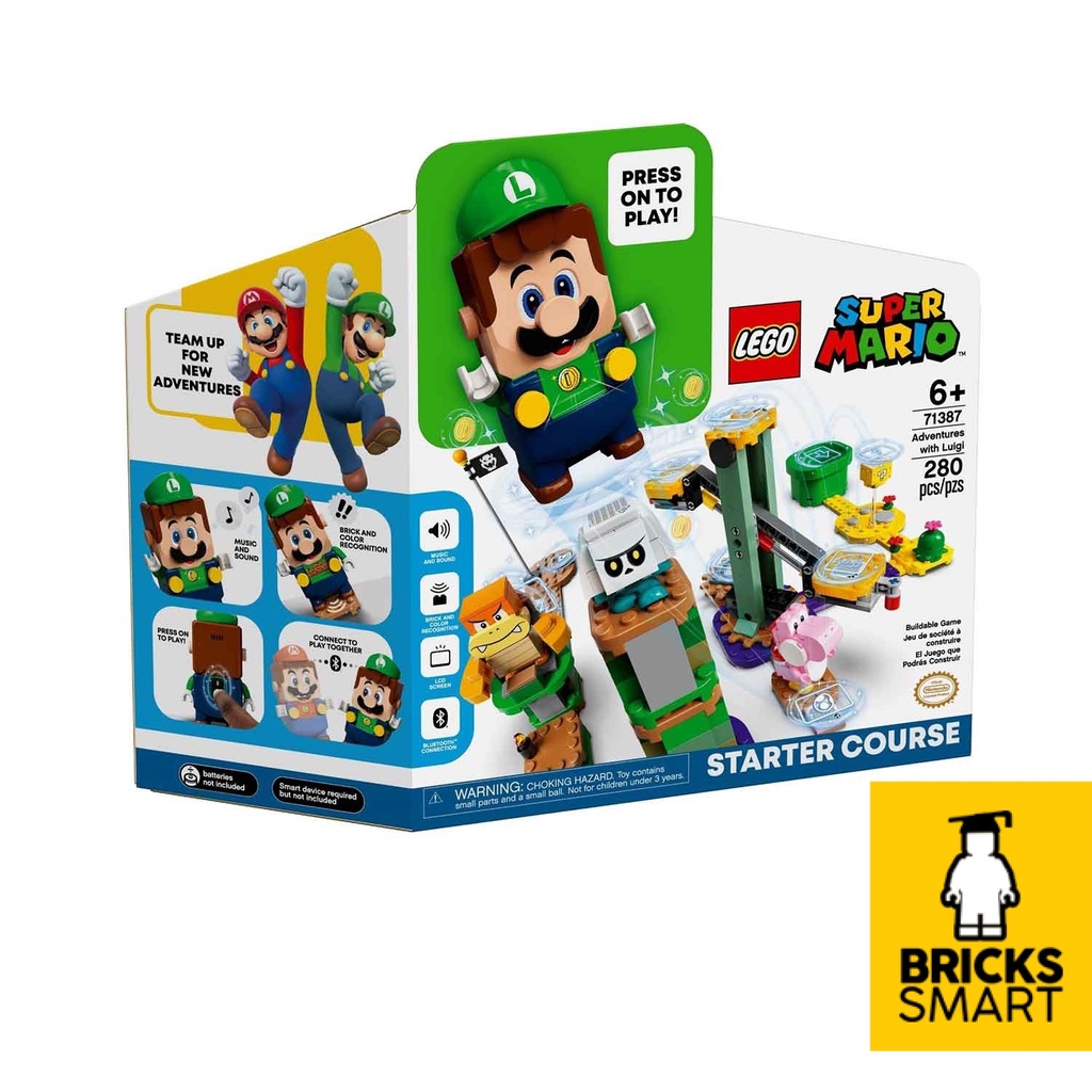 71387 LEGO Super Mario Adventures with Luigi Starter Course (280 ชิ้น)