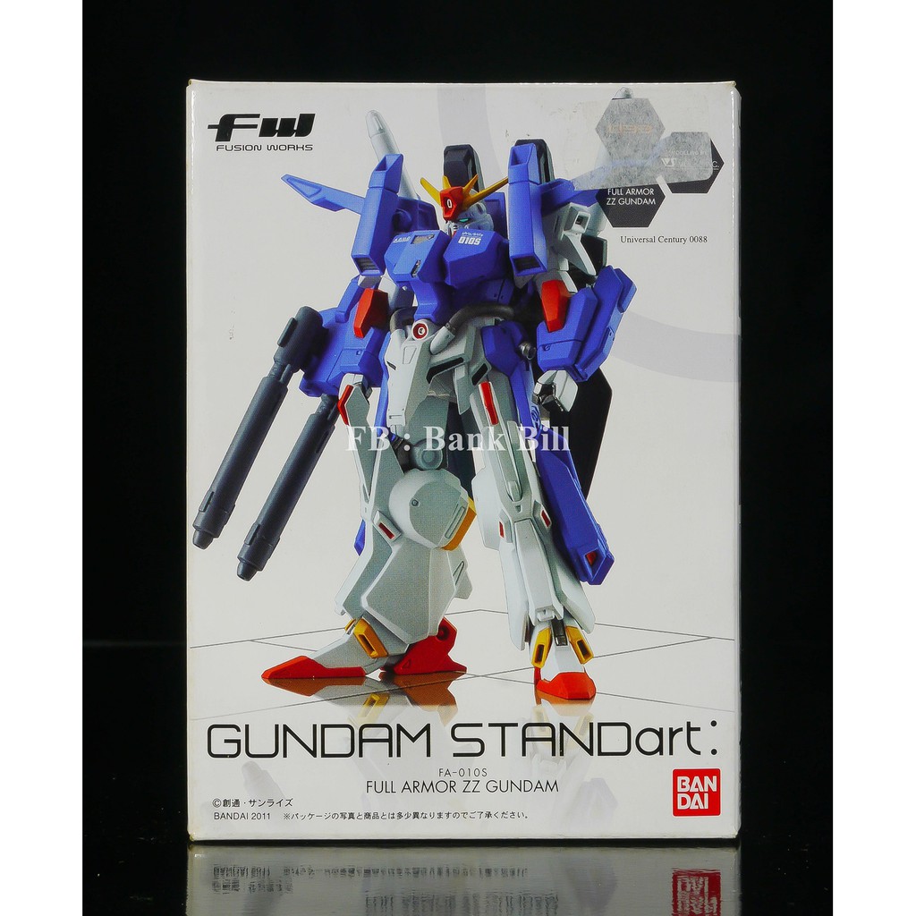 ฺฺกันดั้ม Bandai Candy Toy FW Gundam Standart: 9 Full Armor ZZ Gundam