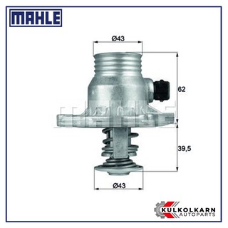 MAHLE วาล์วน้ำควบคุมไฟฟ้า BMW 5 (E39), 7 (E38) / M62 รุ่นใหญ่ (TM 11 105)