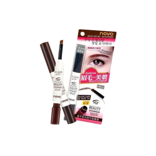 ใหม่ โนโว เจลเขียนคิ้ว เจลคิ้ว กันน้ำ NOVO BEAUTY EYEBROW GEL 3g ฮิต NO 5068