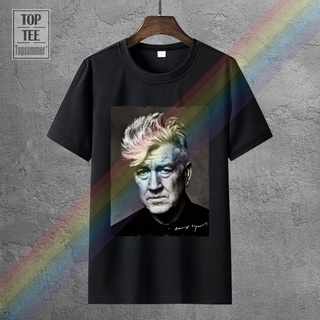 เสื้อยืดแขนสั้น พิมพ์ลาย David Lynch สําหรับผู้ชาย