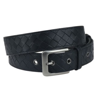 เข็มขัดผู้ชาย หนังแท้ สานมือทั้งเส้น Leather Mens Belt Intrecciato แบรนด์ klaas