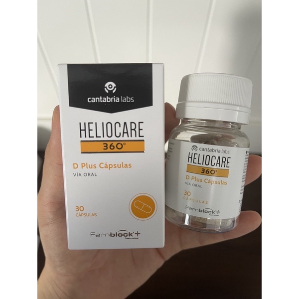 พร้อมส่ง (Exp:05-11/26) วิตามินกันแดด Heliocare 360 D Plus Capsules ขนาด 30 แคปซูล