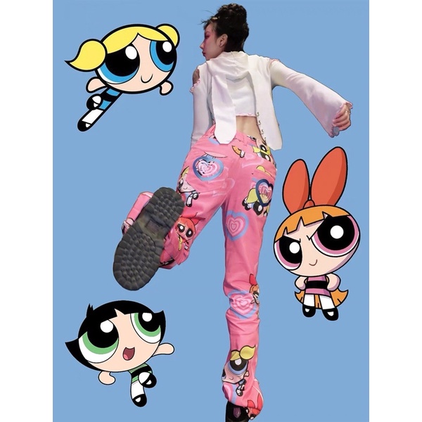 AONE4SURE Powerpuff Pants