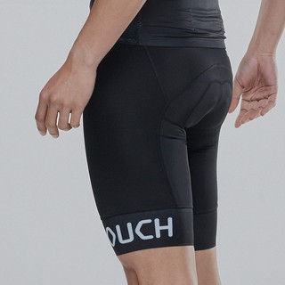 กางเกงปั่นจักรยาน TOUCH Uomo - short สีดำ